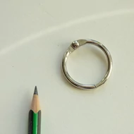 Albumgyűrű, nyitható kulcskarika 30mm