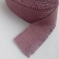 Juta szalag (zsákszalag) 5cm*1m - PERZSA LILA
