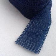 Juta szalag (zsákszalag) 5cm*1m - SÖTÉTKÉK