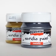 PentArt - Metál akril 50ml - ROKOKÓEZÜST
