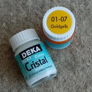 Deka Color Cristal üvegfesték 25ml - ARANYSÁRGA
