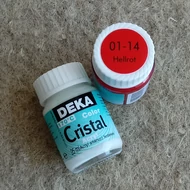 Deka Color Cristal üvegfesték 25ml - VILÁGOSPIROS