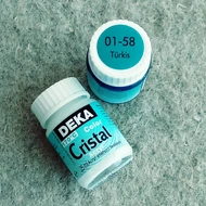 Deka Color Cristal üvegfesték 25ml - TÜRKIZ