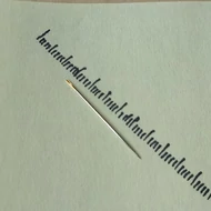 "Aranyszemű" tű 30mm