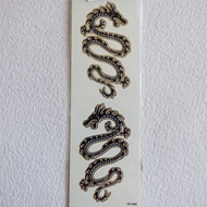 Tetováló matrica - metál Kínai sárkány 5*20cm