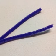 Zsenília 6mm 30cm - SÖTÉTLILA