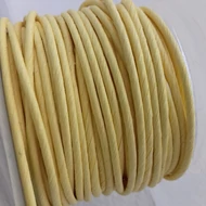 Papírzsinór drótos 3mm*1m - SÁRGA