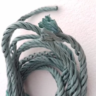 Papírzsinór 4 szálas sodort 6mm*1m - ZÖLD