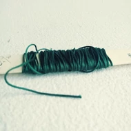 Selyemzsinór 1m*1mm - SÖTÉTZÖLD