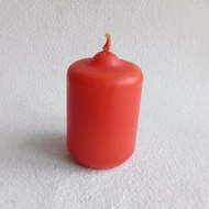 Adventi gyertya kb 40*65mm - piros