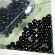 Műa. gyöngy 100g - fekete 10mm