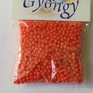 Üveggyöngy kása 20g piros