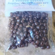Üveggyöngy maggyöngy 20g sötétbarna