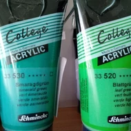 Akril College 75ml - 520 LEVÉLZÖLD
