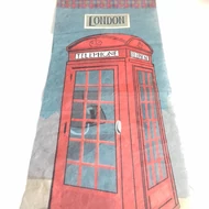Rizspapír 33*48cm - Londoni telefonfülke