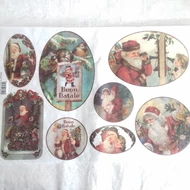 Rizspapír 33*48cm - Télapós képek