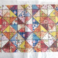 Rizspapír 29*40cm - Patchwork kép