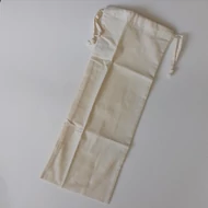 Vászon italtartó összehúzható szájjal 15*40cm