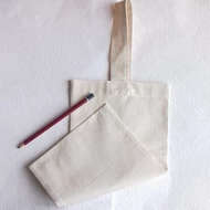 Vászon italtartó középen egy füllel 17*34cm