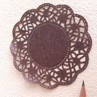 Tortacsipke átmérő 10cm - barna