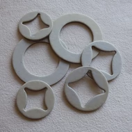 Kreatív egységcsomag: Karácsonyfadísz 5-8cm*6db - Sík körök