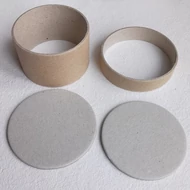 Kreatív egységcsomag: Karton dobozka szett kerek (50*70mm)