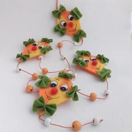 Filc papírsárkány füzér 135cm