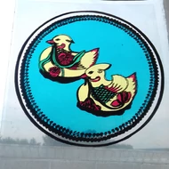 Feng Shui ablakkép: kacsapár