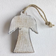 Fa angyal akasztós 12,5cm