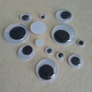 Mozgószem kerek ragasztható 8mm-es 50db/cs