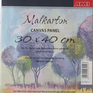 Festő alap, kasírozott vászon AMI 30*40cm