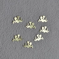 Flitter 20mm angyal 2,5g - ARANY