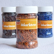 Dekor kavics 3-8mm 180g - NARANCS