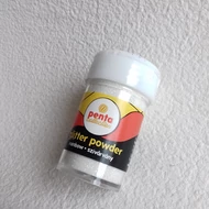 Csillámpor (glitter) 15g - SZIVÁRVÁNY (FEHÉR IRIZÁLÓ)