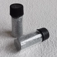 Csillámpor (glitter) 3,5ml - EZÜST