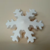 Hungarocell hópehely 3D 17cm