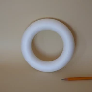 Hungarocell koszorú, gyűrű, karika 15cm
