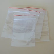 Simítózáras nylon tasak 8*12cm 10db