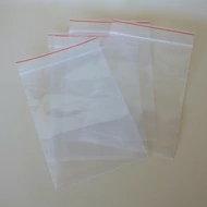 Simítózáras nylon tasak 10*15cm 10db
