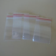 Simítózáras nylon tasak  4*6cm 50db/cs