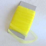 Organza szalag 10mm*1m - SÁRGA