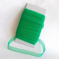 Organza szalag 10mm*1m - ZÖLD