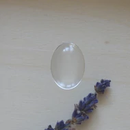 Üveglencse ovál domború 18*25mm