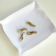 Karabíner kapocs 14mm arany színű 5db/cs.