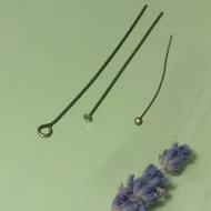 Szerelőpálca talpas 30mm bronz színű 8db/cs.