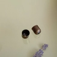 Gyöngykupak harang 8/7mm bronz színű 2db/cs