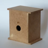 Fa madárházikó (odu, etető) 14*13*9 MDF