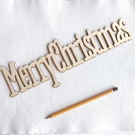 Fa felirat 100*306mm: "Merry Christmas"