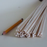 Hurkapálca (hurkafa) 45cm*3mm*100db hárs, puhafa