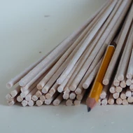 Hurkapálca (hurkafa) 45cm*4mm*100db bükk, keményfa
